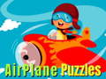 খেলা Airplane Puzzles