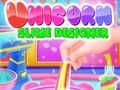 খেলা Unicorn Slime Designer