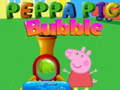 খেলা Peppa Pig Bubble