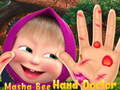 খেলা Masha Bee Hand Doctor 