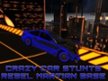 খেলা Crazy Car Stunts: Rebel Martian Base