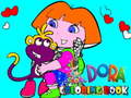 খেলা Back To School Coloring Book Dora