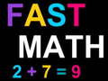 খেলা Fast Math