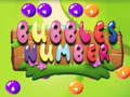 খেলা Bubbles Number 