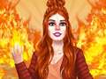 খেলা Redhaired Fairy Fantasy vs Reality