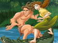 খেলা Tarzan Jigsaw Puzzle Collection