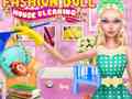 খেলা Fashion Doll House Cleaning