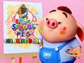 খেলা Back To School Coloring Book Pig