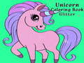 খেলা Unicorn Coloring Book Glitter