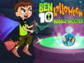 খেলা Ben 10 Halloween Bubble Shooter