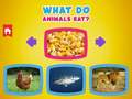 খেলা What Do Animals Eat?