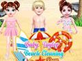 খেলা Baby Taylor Beach Cleaning Day