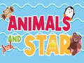 খেলা Animals and Star