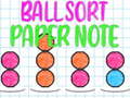 খেলা Ball Sort Paper Note