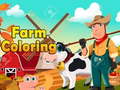 খেলা Farm Coloring