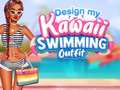 খেলা Design My Kawaii Swimming Outfit