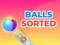 খেলা Balls Sorted