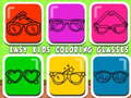 খেলা Easy Kids Coloring Glasses