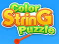 খেলা Color string puzzle