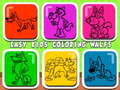 খেলা Easy Kids Coloring Walfs