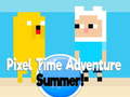 খেলা Pixel Time Adventure summer!