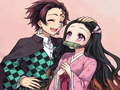 খেলা Nezuko Jigsaw Puzzle