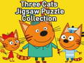 খেলা Three Сats Jigsaw Puzzle Collection