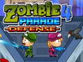 খেলা Zombie Parade Defense 4