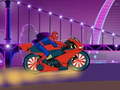 খেলা Spiderman Moto Racer