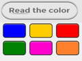 খেলা Read The Color