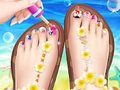 খেলা Beautiful Toenail Salon
