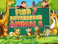 খেলা Find 7 Differences Animals