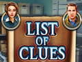 খেলা List of clues