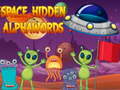 খেলা Space Hidden AlphaWords 