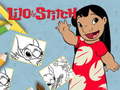 খেলা Lilo and Stitch Coloring Book