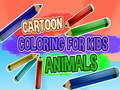 খেলা Cartoon Coloring Book for Kids Animals