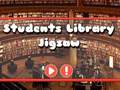 খেলা Students Library Jigsaw 