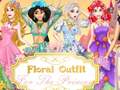 খেলা Floral Outfit For The Princess