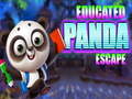 খেলা Educated Panda Escape