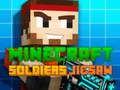 খেলা Minecraft Soldiers Jigsaw