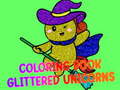 খেলা Coloring Book Glittered Unicorns