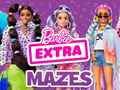 খেলা Barbie Extra Mazes