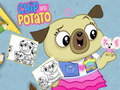 খেলা Chip and Potato Coloring Book