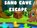 খেলা Sand Cave Escape