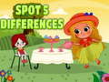 খেলা Spot 5 Differences