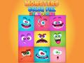 খেলা Monsters Color Fill