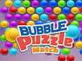 খেলা Bubble Puzzle Match