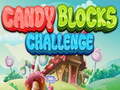 খেলা Candy blocks challenge