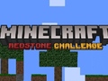 খেলা Minecraft Redstone Challenge