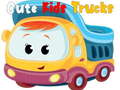 খেলা Cute Kids Trucks Jigsaw